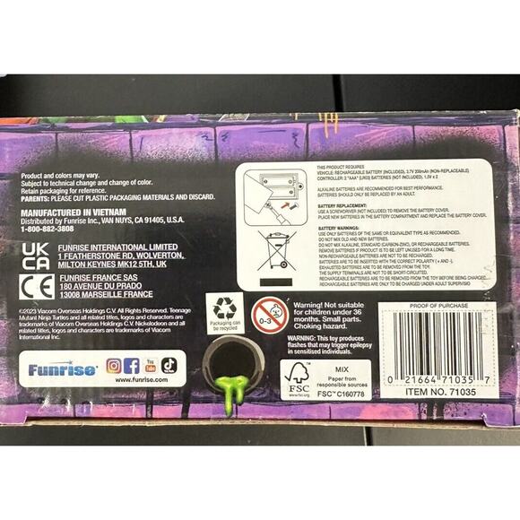 Teenage Mutant Ninja Turtles Lot Action Figures Mayhem Half‎ Pipe RC Skateboard - Picture 9 of 11